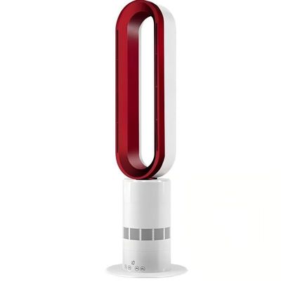 Bladeless Tower Fan with Swing Function and Adjustable Height 33*33*120cm Dimensions