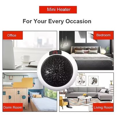 Household Electric Fast Heat Wall Mounted Heater Portable Heater for Home Office Desktop