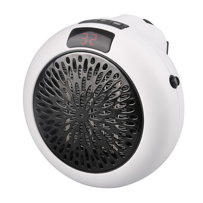 Electric 900W LED Display 3S Fast Heating Ceramic Mini Heater with Adjustable Thermostat