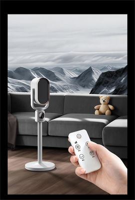 English Operating Language 2-in-1 Cold Warm Air Ceramic PTC Heater with Remote Control