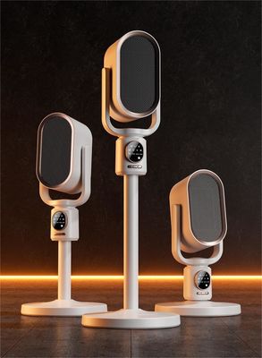 Standing Desk Heater With Shaking Head And Remote Control For Winter Summer Air Flow
