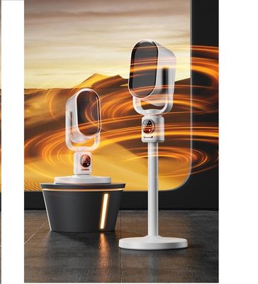 Standing Desk Heater With Shaking Head And Remote Control For Winter Summer Air Flow