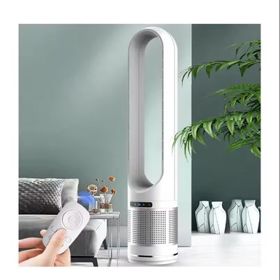 Silk Screen Printing 50 Inch Air Purifier Cooling Electric Bladeless Fan with Remote