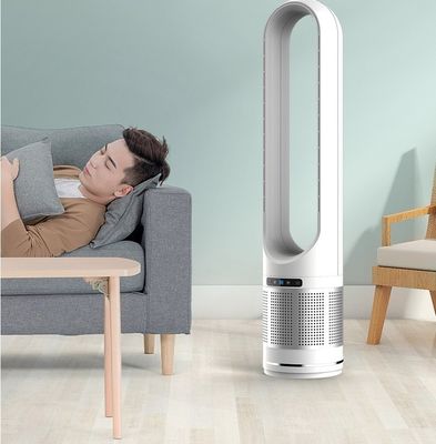 105cm High Floor Standing Cooling Bladeless Fan with HEPA Filter Air Purifier at Best