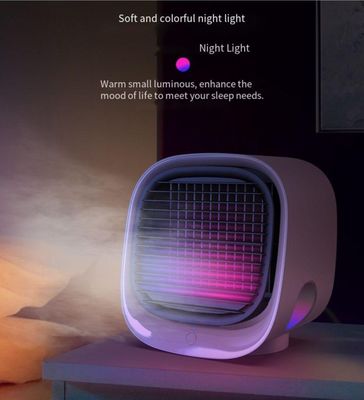 Mini Personal Air Cooler with USB Table Cooling Only and Silk Screen Printing Logo