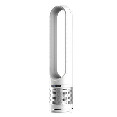 Smart Home Standing Electric Air Cooling Fan with Large Vertical Bladeless Design 50 Inch