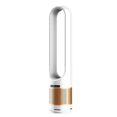 Smart Home Standing Electric Air Cooling Fan with Large Vertical Bladeless Design 50 Inch