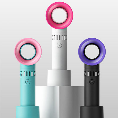 Cooling Air Mini Handheld Bladeless Fan with USB Rechargeable Charging Time 2-3 Hours