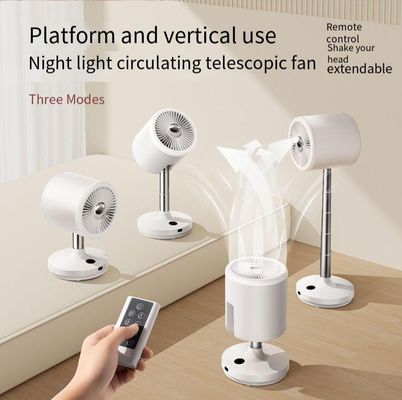 Household Multi Functional Desktop Fan with Remote Control and 6000mAh 18650 Battery
