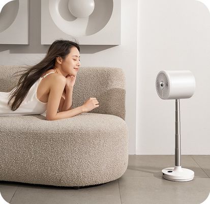 USB Portable Shaking Head Floor Fan for Versatile Air Cooling at Home and Outdoor