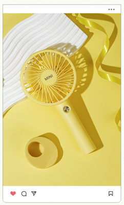 Popular Mini Small Fan for Household and Student Dormitory USB Charging Rechargeable