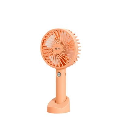 Mini Hand Fan USB Rechargeable NO App Control Black White Orange Green Blue or Yellow