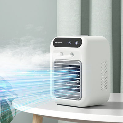 Desktop Mini Air Condition Fan with Water Cooling and Night Light Net Weight 700g