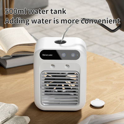 Desktop Mini Air Condition Fan with Water Cooling and Night Light Net Weight 700g