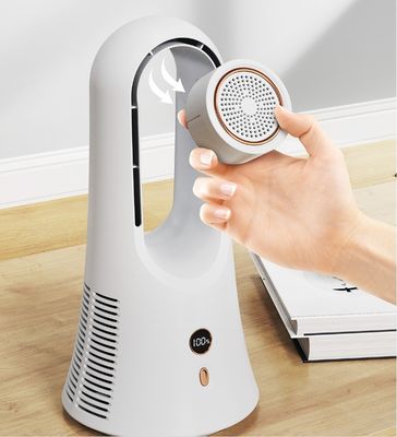600g Electric Fan Air Conditioning Tower Fan for Charging Desktop Silent Home Office