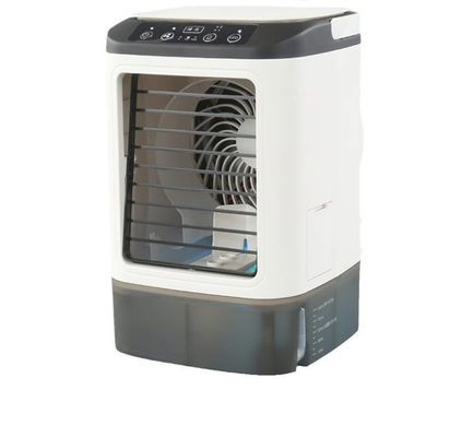 7 Colors Led Light Air Cooler With Spray Mist Function For Hotel Room Cooling Solution