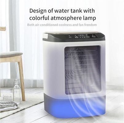 Portable Rechargeable Air Cooler Quiet Desk Cooling Fan for Home Office English Language