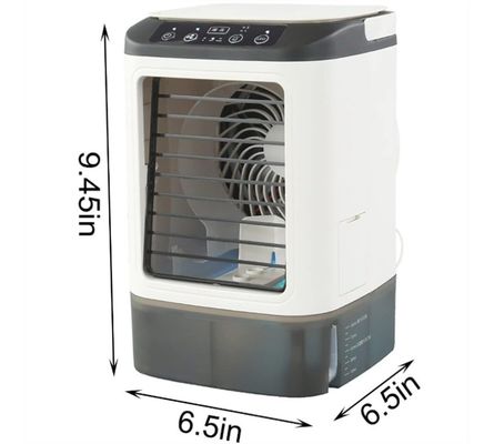 Portable Rechargeable Air Cooler Quiet Desk Cooling Fan for Home Office English Language