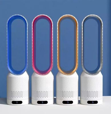 Air Cooling Fan Low-noise Leafless Purification 2 in 1 Bladeless Fan for Commercial