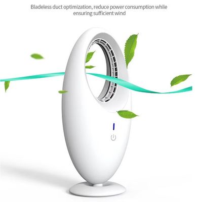English Operating Language Portable and Rechargeable USB Bladeless Desk Fan for Garage