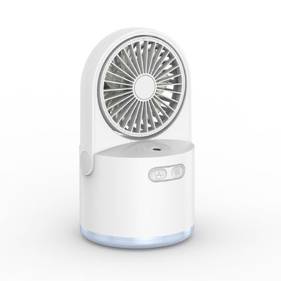 2 in 1 Mini Fan Humidifier Portable Fan with Function Rechargeable USB Electric Fan