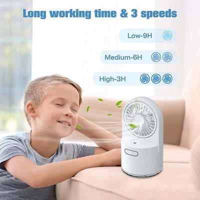 2 in 1 Mini Fan Humidifier Portable Fan with Function Rechargeable USB Electric Fan