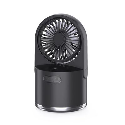 USB Rechargeable Table Fan for Home Office Foldable Desk Fan Misting Rechargeable