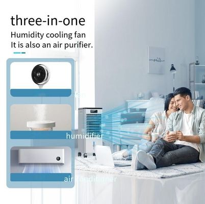 Portable 3 in 1 Electric Cooling Fan Air Smart Air purifier fan with Water Air Cooler