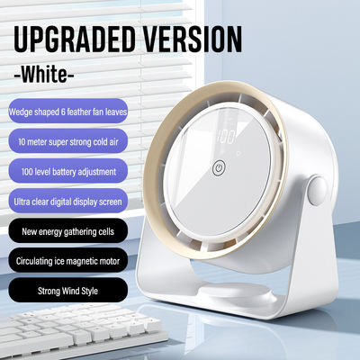 Touch Controlled Bladeless Fan for Silent Air Circulation and DC4.2V Power Supply
