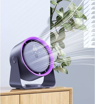 Cooling Solution 2 in 1 Electric Table Fan with Touch Display Control and 5 Speed Adjust