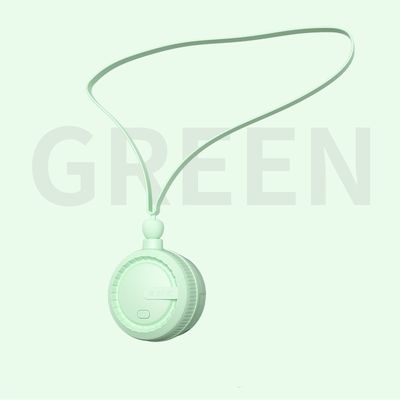 Lazy USB Charging Bladeless Neck Hanging Small Fan for DC5V Power Supply and Battery