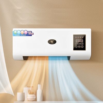 Adjustable Thermostat 1800W PTC Heating Cooling Mobile Air Conditioner Air Heater Fan