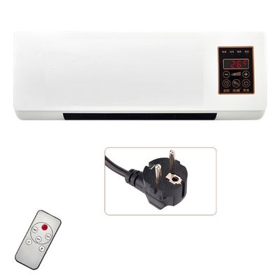 Adjustable Thermostat 1800W PTC Heating Cooling Mobile Air Conditioner Air Heater Fan