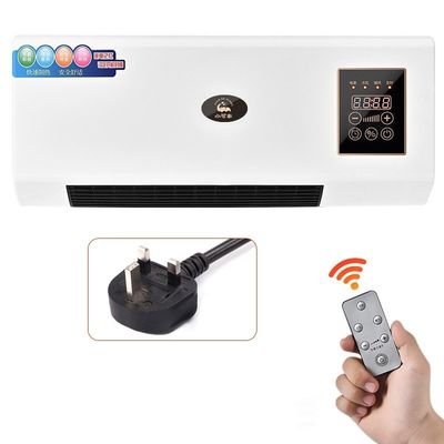 Adjustable Thermostat 1800W PTC Heating Cooling Mobile Air Conditioner Air Heater Fan