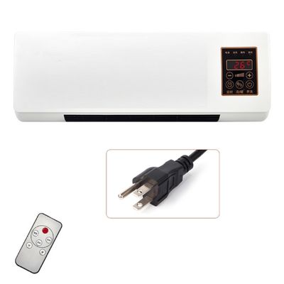 Adjustable Thermostat 1800W PTC Heating Cooling Mobile Air Conditioner Air Heater Fan