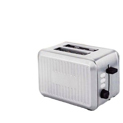 750W Power Stainless Steel Toaster with Cool Touch and Mechanical Timer Control