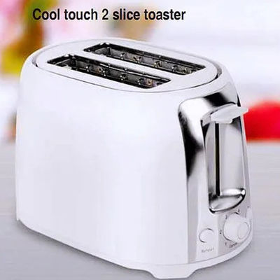 Hotel Room Service Stainless Steel Electric Toaster with Variable Browning Control