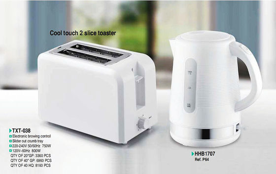 Hotel Room Service Stainless Steel Electric Toaster with Variable Browning Control