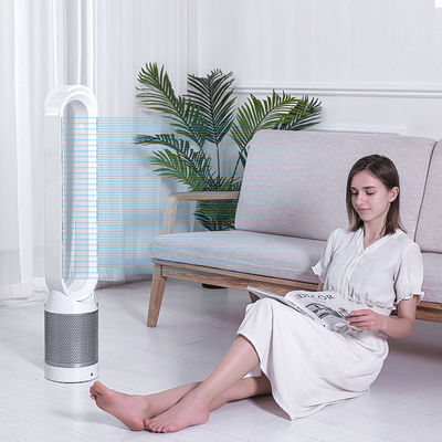 Household 42-inch Air Cooling Bladeless Tower Fan with Air Purifier and Performance