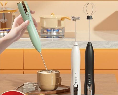 Electric Frother Mini Handheld Wireless Milker Coffee Electric Mixer Egg Beater