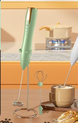 Electric Frother Mini Handheld Wireless Milker Coffee Electric Mixer Egg Beater