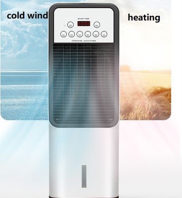 Portable 5L Remote Control Cooling Heating Dual Air Conditioner with Vertical Bladeless Fa