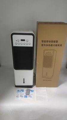 Portable 5L Remote Control Cooling Heating Dual Air Conditioner with Vertical Bladeless Fa