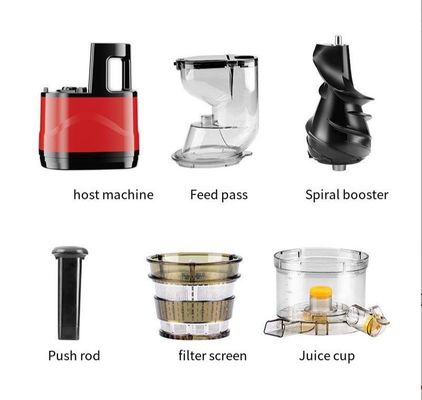 Large Caliber Cold Press Slow Juicer NO App-Controlled Portable Juicer