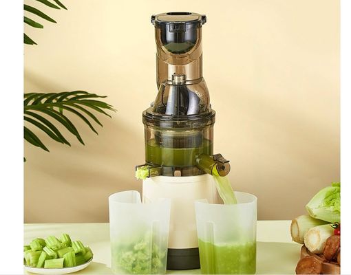 Electric Blender Fruit Extractor Machine Red 500W Cold Press Professional Slow Juicer