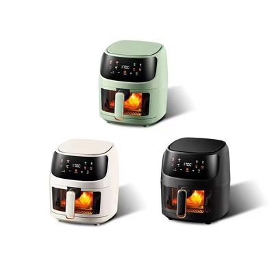 Intelligence Digital Electric Air Fryer with 8L Capacity and Stainless Steel Material