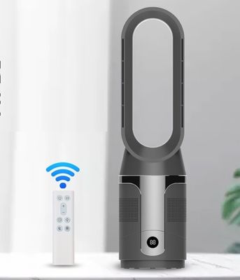 Remote Control Portable 3-in-1 Heater Air Filter Tower Fan for Dual and Electric Heater