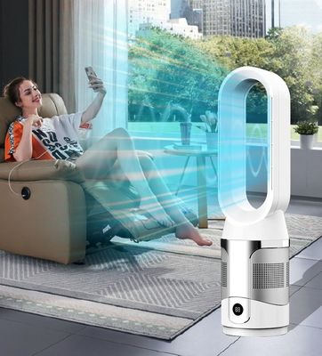 Remote Control Portable 3-in-1 Heater Air Filter Tower Fan for Dual and Electric Heater
