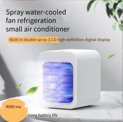 16*13*14.5cm 4000mAh Rechargeable Mini Air Conditioner Fan Portable Desk Cooling Fan