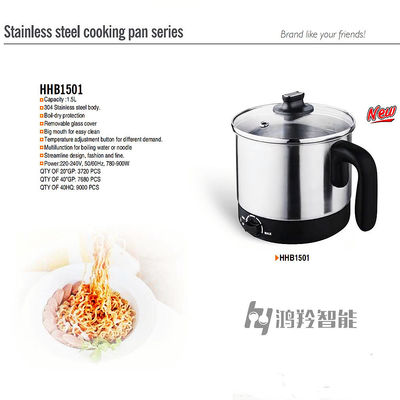 Home Electric Kettle 20.3cm*16.5cm*23cm Stainless Steel Material Power Source